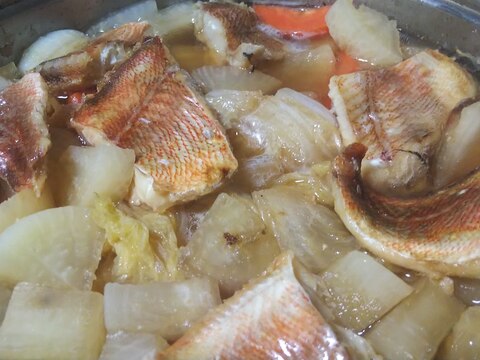 赤魚と野菜の煮込み